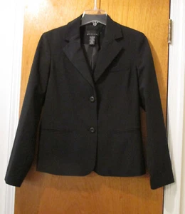 Attention Black Blazer Jacket (Size 4) 2-button Close - Picture 1 of 8