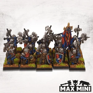 Max Mini BNIB Halfling Footmen with Halberds - Picture 1 of 3
