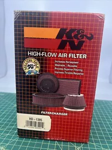 K&N High-Flow Washable Harley Davidson Injected Air Filter HD-1395 St21 - Bild 1 von 3