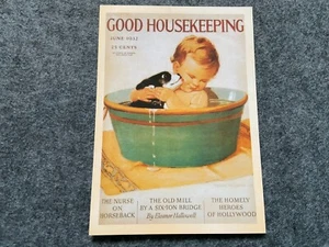 Good Housekeeping June 1932 Cover Postcard - Picture 1 of 2