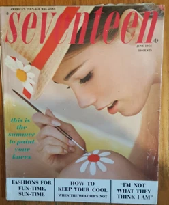 VTG Seventeen Magazine June 1966 How To Keep Your Cool When Hot Weather - Picture 1 of 1