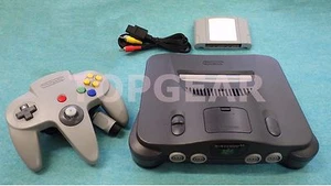 Nintendo 64 Console + x1 Controller with x1 Game / Working , TESTED - Picture 1 of 1