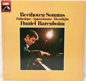 Beethoven Sonatas 'Moonlight' 'Pathetique' EMI Stereo 12" LP Record - HQS 1076 - Picture 1 of 4
