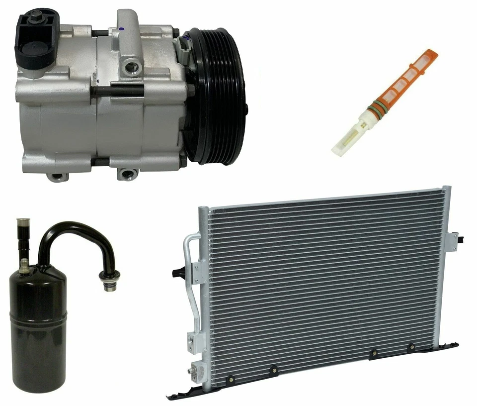 NUEVO Kit de compresor de CA RYC con condensador EH96B-N Apto para Ford Contour 3.0L 1999 2000 Foto 1 de 4