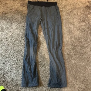 Pantalones deportivos Lululemon para hombre de malecón gris negro a rayas talla GRANDE - Imagen 1 de 5