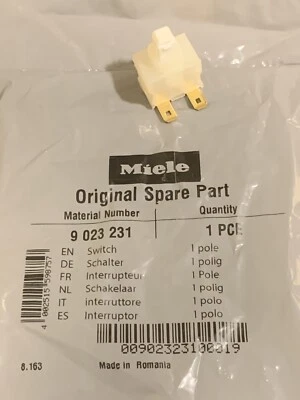 On / Off Original Power Switch for Miele Canister Vacuum Cleaners