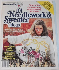 Woman's Day Super Special Magazine March 1983 101 Needlework & Sweater Ideas - Picture 1 of 12