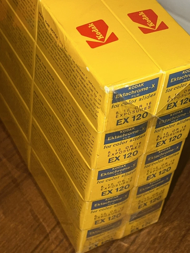 Ektachrome-X 120 Color Slide film KODAK Expired 1975 Mint boxed - Image 1 of 4
