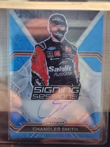 2021 Prizm Signing Sessions Reactive Blue 55/75 Chandler Smith Rookie Auto RC SP - Picture 1 of 2