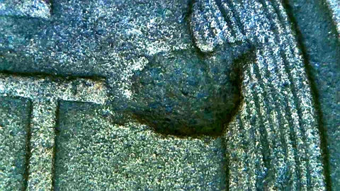 1937 D AWESOME STRIKE THROUGH ON THIS OLD SWEET WHEAT CENT! COOL ERROR PENNY Cover