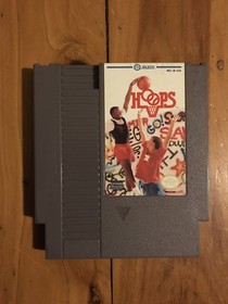 Nintendo NES Hoops Game Cartridge - 100% Vintage Original