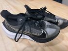 Nike Zoom Gravity Shoes Womens Us 7 Black Grey Wolf Running Casual Lightweight