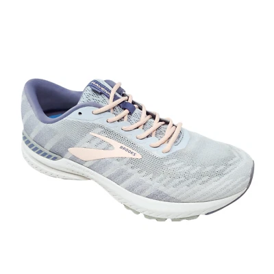 Brooks Gray White Lightweight Cushioned Ravenna Running Sneakers Women's US 11 B - Image 1 of 4