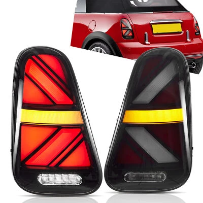 For Mini Cooper R50 R52 R53 2002-2006 Pair LED Tail Lights Sequential Rear Lamps - Image 1 of 4