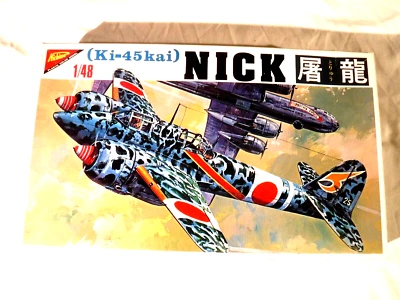 1/48 Nichimo Japanese WWII Kawasaki Ki 45 Kai Toryu Nick Type 2 Fighter # S4819 - Image 1 of 4