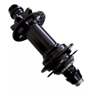 RPG Single Speed Dirt Jump 32H Disc brake Rear Hub Bolt on 135mm Black 6 Pawls - Foto 1 di 11