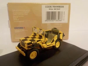 Willys Jeep, Raaf, Oxford Diecast 1/76 New Release - Picture 1 of 1