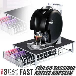 Kapselspender für 60 Tassimo Kapseln Ständer Kaffeemaschine Schublade Kapsel - Bild 1 von 19