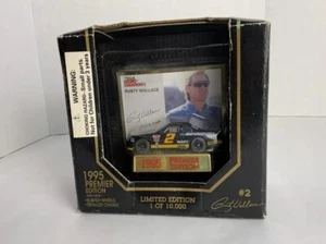 Rusty Wallace #2 1995 Premier Edition 1:64 Car Racing Limited Edition - Picture 1 of 12