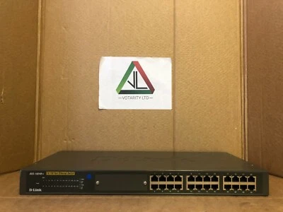 D-Link DES-10124R+ 24-Port 10/100 FE Switch with No Brackets and PSU (Inc VAT) - Image 1 of 4