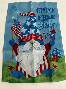 Gartenflagge Wichtel des freien Amerikas beidseitig bedruckt 12,5" x 18" - Bild 1 von 3