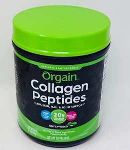 Brand New Sealed Orgain Collagen Peptides Grass Fed, Unflavored 1 Lb Exp 11/2026 - Picture 1 of 5