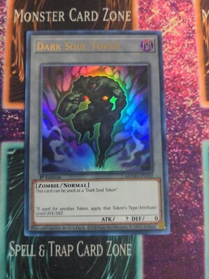 Yu-Gi-Oh! Dark Soul Token Magnificent Mavens MAMA-EN102 1st Edition Ultra NM - Image 1 of 4