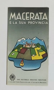 88417 98/ DEPLIANT TURISTICO - MACERATA e la sua provincia - ENIT anni '50-'60 - Bild 1 von 6