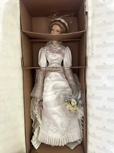 Vintage Ashton Drake Galleries Bride Porcelain Doll 20” A Bouquet So Fair - Picture 1 of 10