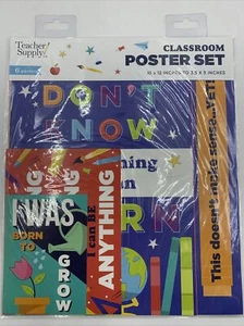 Teacher Supply Co. Klassenzimmer Poster Set, klassische Kunst, 18 Stück - Bild 1 von 2