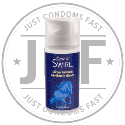 SMOOTH 和服漩涡硅胶润滑剂 3.4 盎司瓶 | 直接来自制造商 — 第 1/4 张图片