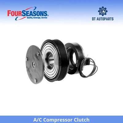 For 1996-2000 Dodge Caravan A/C Compressor Clutch 4 Seasons 1997 1998 1999 - Image 1 of 4