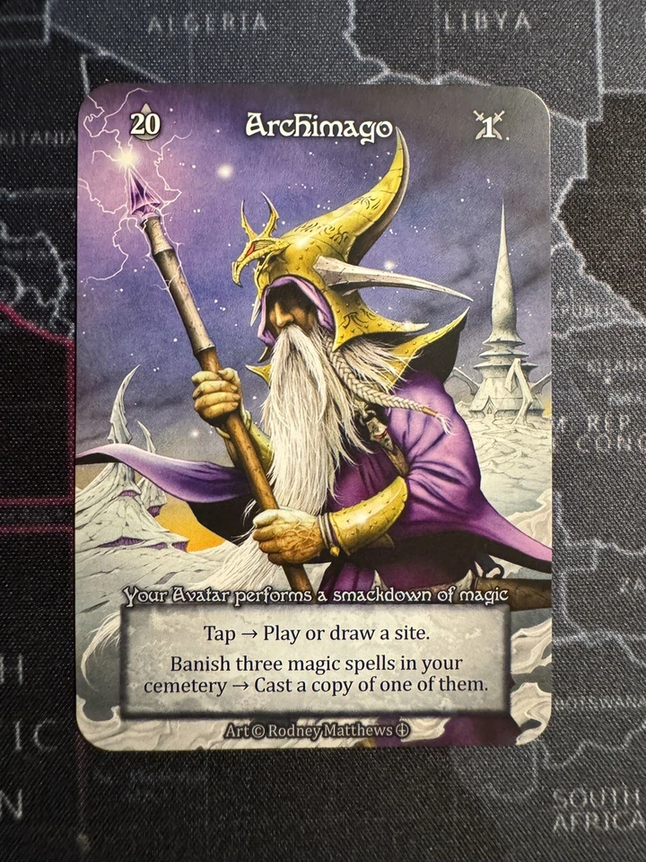 Archimago Avatar NM Sorcery Contested Realm Arthurian Legends - Image 1 of 1