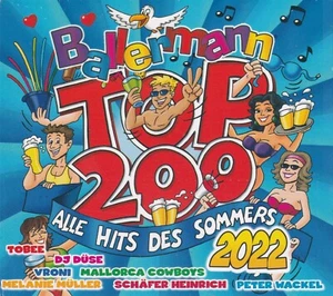 BALLERMANN Top Sommer Hits 3 CD Box 200 Songs Party 2022 Mallorca Fete #T1852 - Bild 1 von 3