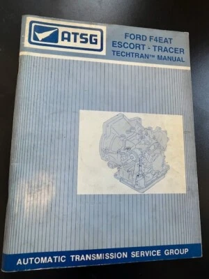 ATSG FORD F4EAT ESCORT-TRACER TECHTRAN MANUAL - Imagen 1 de 2