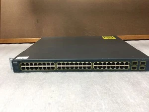 Cisco WS-C3560G-48TS-S Catalyst 48 Port V02 Ethernet Switch, Tested and Working - Picture 1 of 6