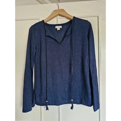 Monsoon ladies blue blouse UK 8 10 - Image 1 of 4