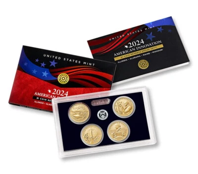 🇺🇸 American Innovation 2024-S $1 Coin Reverse Proof Set - Image 1 of 4