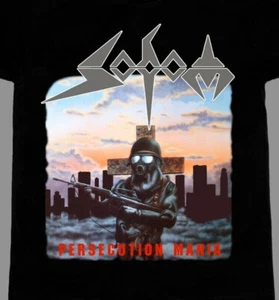 SODOM Persecution Mania Men T-shirt Black Unisex All Sizes XZ535 - Picture 1 of 3