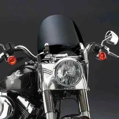 Parabrisas deflector Switchblade Smk Chr Mount HD Heritage Softail Classic 88-13 Foto 1 de 4