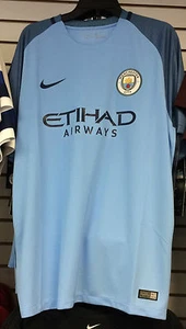 2016-17 Manchester City Soccer Home Jersey Short Sleeves Small Premier League - Picture 1 of 2
