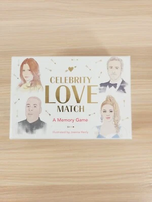 Celebrity Love Match Memory Card Game Sealed NEW - Image 1 of 2