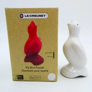 Embudo para hornear pájaros Le Creuset Pie color blanco cerámica nuevo en caja - Imagen 1 de 7