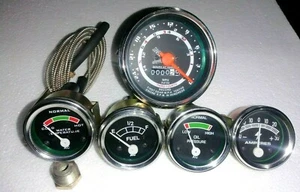 Ford Tractor 600.700.800.900.1800,2000.4000 Kit Misuratore Temperatura Tachimetro, Olio, Amplificatore - Foto 1 di 3