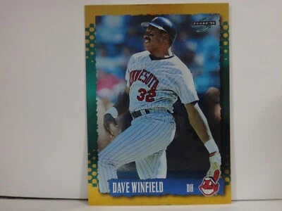 1995 Score Gold Rush Cleveland Indians Baseball Card #80 Dave Winfield - Image 1 of 2