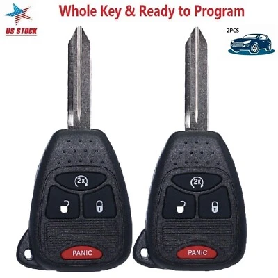 2 para Jeep Wrangler 2011 2012 2013 2014 2015 2016 2017 2018 llave coche mando a distancia Foto 1 de 4