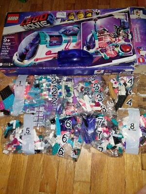 LEGO 70828 - Pop-Up Party Bus Lego Película 2 - 1024 piezas caja abierta, bolsas selladas Foto 1 de 4