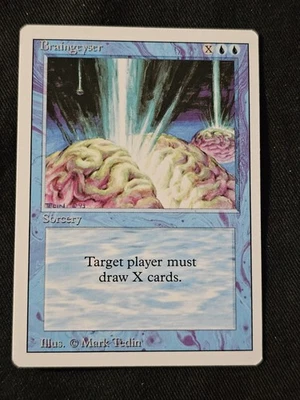 Braingeyser- Magic The Gathering MtG Revised Edition - Image 1 of 2