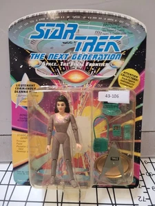Star Trek Next Generation Lt Commander Deanna Troi Action Figure Playmates 1992 - Picture 1 of 7