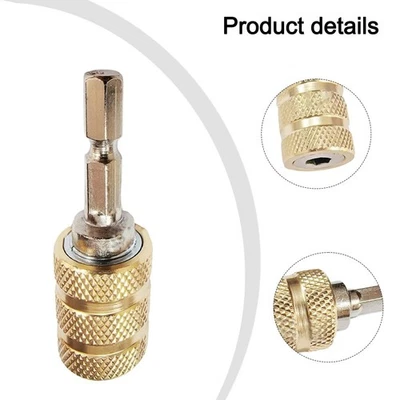 Quick Change 6mm Magnetic Bit Adapter for Enhanced Drilling Versatility - Image 1 of 4